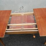 Vintage table with built-in extension