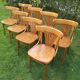 Lot de 8 chaises bistrot