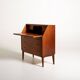 Scandinavian mahogany secretary, 1960s
