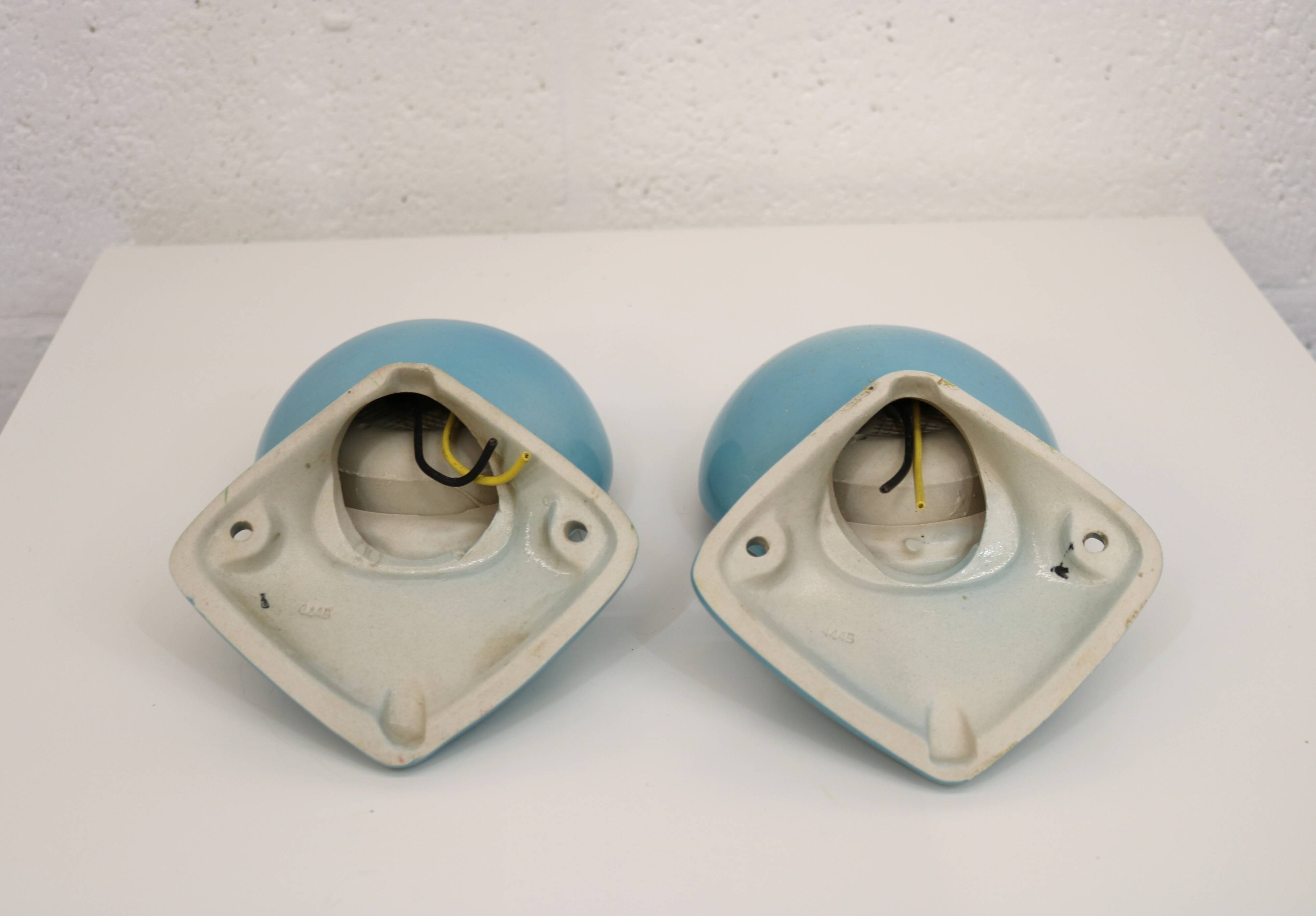 Pair of bathroom wall lamps *** Stig Carlsson *** model 6030 IFÖ