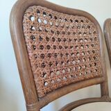 Rattan bar stools