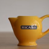 Small Ricard pot pitcher in yellow ceramic