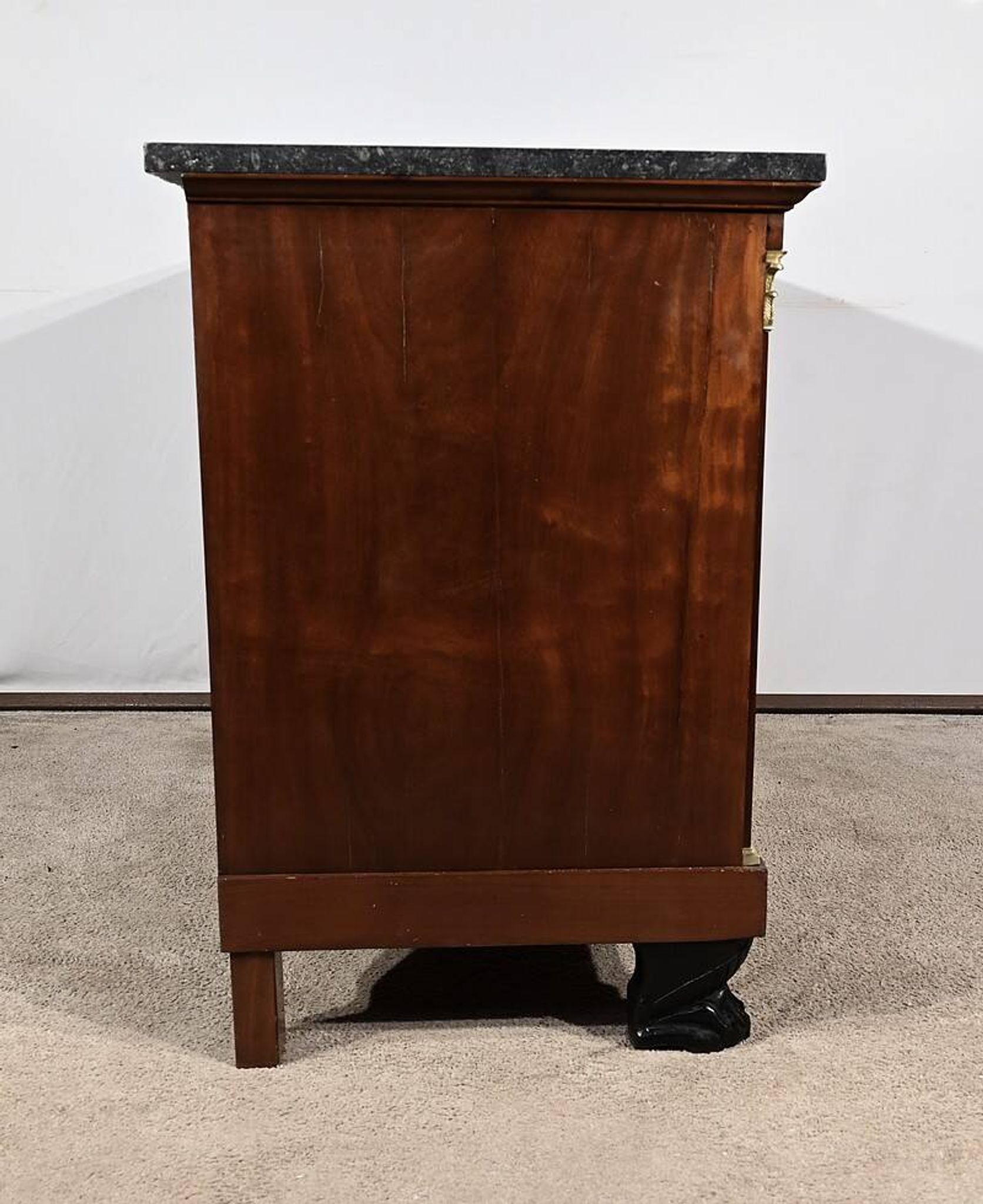 Commode en acajou, époque « Retour d’Égypte », début XIXème