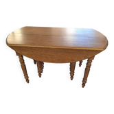 Oak table for 20 people.