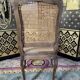 Suite of 6 Louis XV style chairs in canning