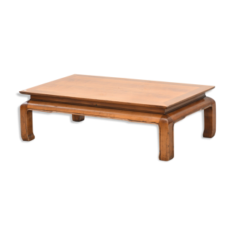 Cherry wood coffee table