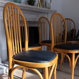 Set of 8 bistro chairs