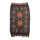 Wool Jacquard plaid with Jamawar design 173 × 109 cm