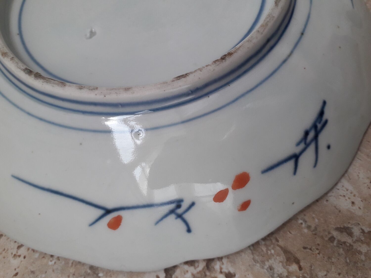 Assiete collection Imari antique Japanese porcelain