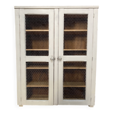 Country-style glazed dresser