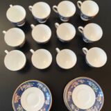 Coffee cup set/saucers/sugar bowl/milk jug/teapot