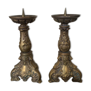 Paire de chandeliers