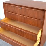 Mid-Century Danish Teak Chest of Drawers, 1960s.