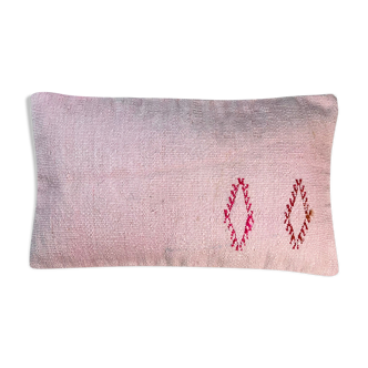 Housse de coussin vintage turque faite à la main, 30 x 50 cm