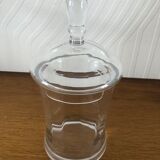 Bonbonnière with its glass lid