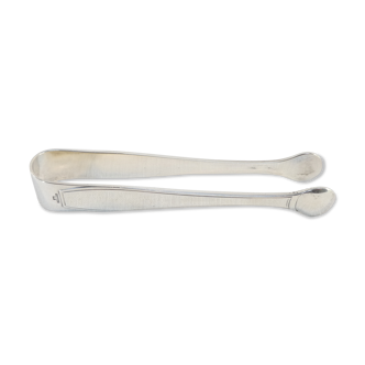 Christofle sugar clamp in silver metal model america