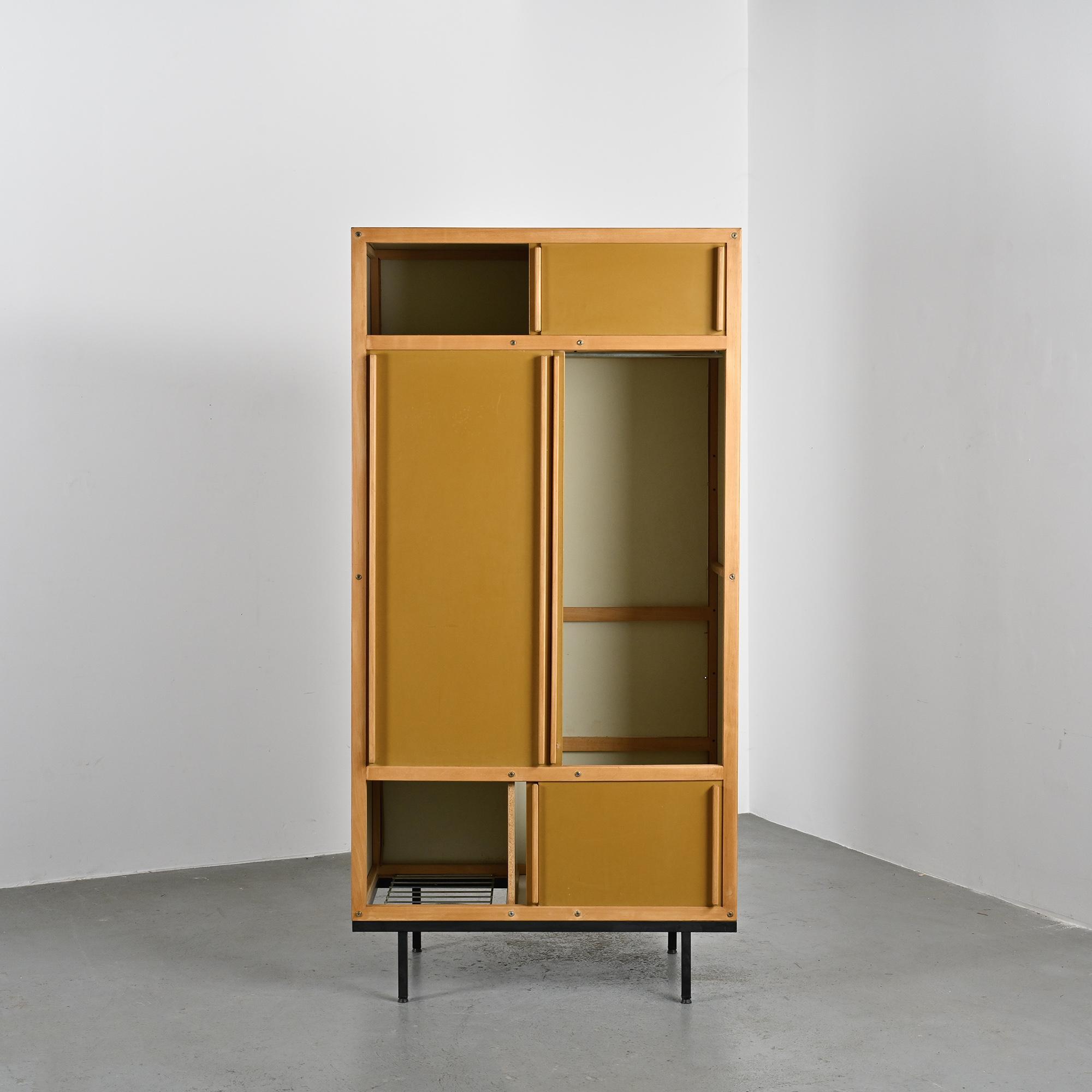 Vintage wardrobe by André Sornay, circa 1960.