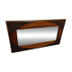 Art Deco mirror with a wooden frame