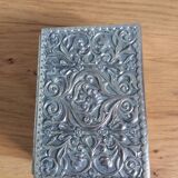 Silver plated jewelry box