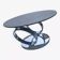 Page 1 of 8 Table Olympe with rotating glass and grey ceramic tops