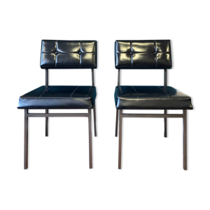 Paire de chaises par