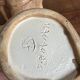 Wooden trompe-l'oeil coffee service – signed Vallauris Grandjean-Jourdan
