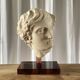 Ancient Greek head – Ephebe – Cast from the Louvre Museum