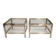 Paire de bouts de canapé ou tables d’appoint, Maison Charles, France