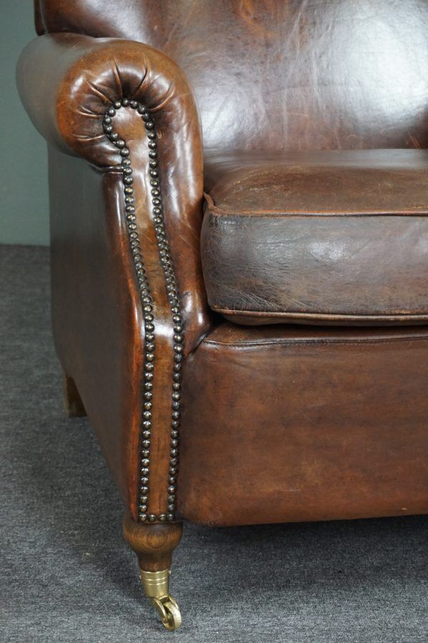 Sheepskin armchair