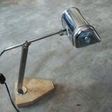 Luxury art deco desk lamp pirouette marble