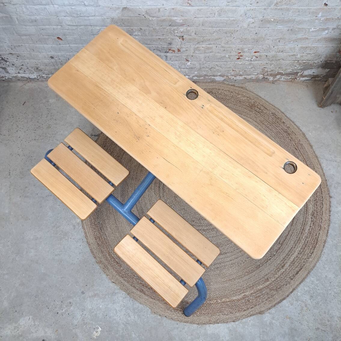 Bureau double ecolier