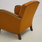 Art Deco club chair - cocktail heater - 1930 1950 - vintage - design