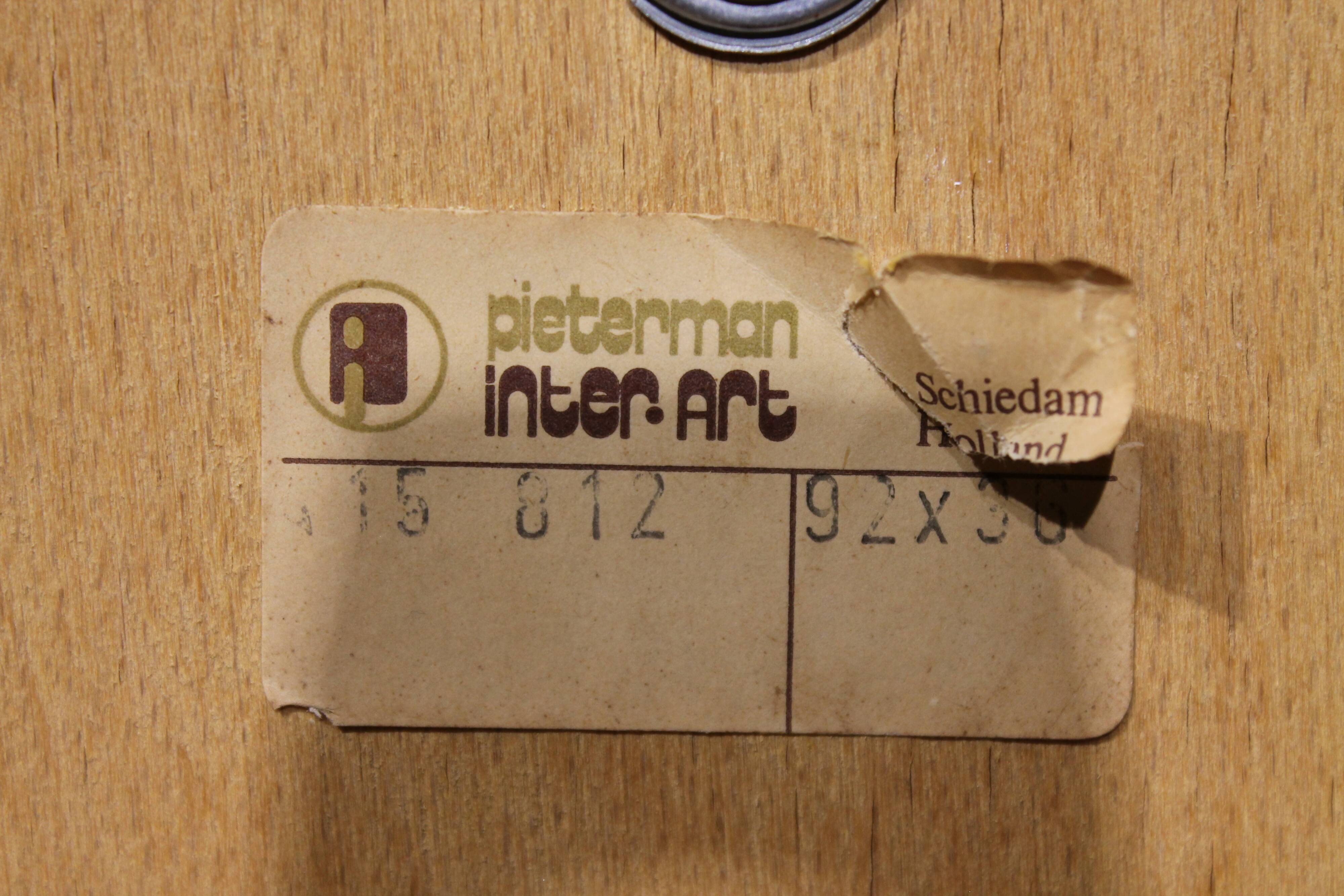 Vintage solid wood mirror