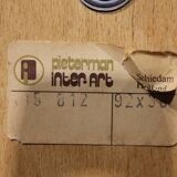 Vintage solid wood mirror