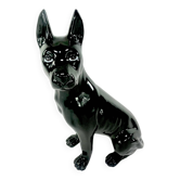 Vintage ceramic dog