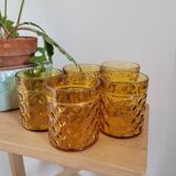 Set of 5 Pernod glasses