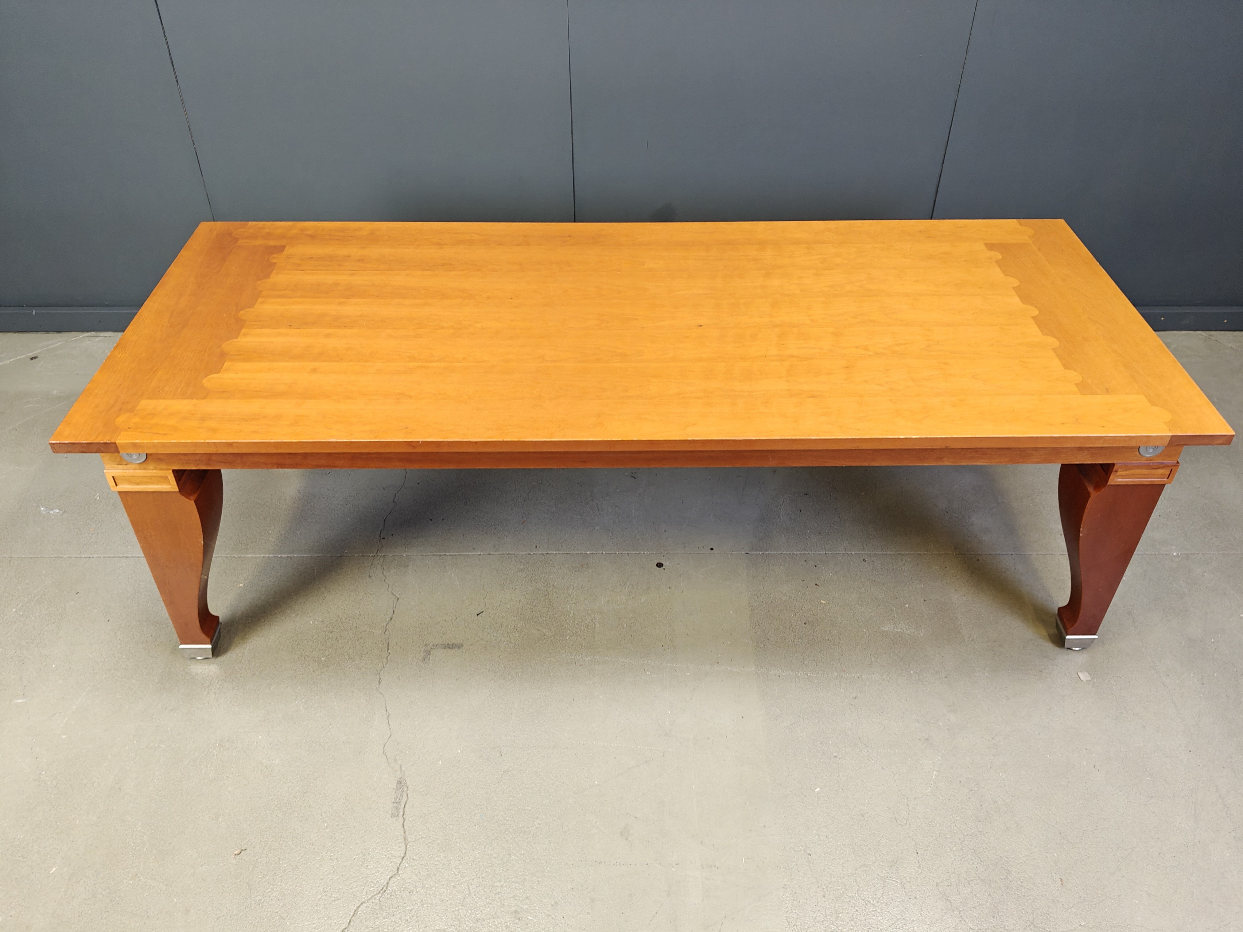 Mensa Magna dining table by Leon Krier for Giorgetti, 1990s