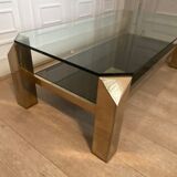 Belgo Chrom gold coffee table at 23K