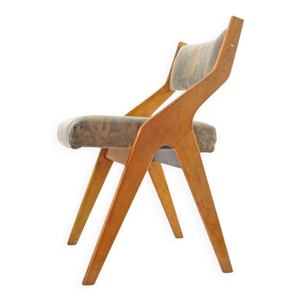 Chaises de salle à manger vintage des années 50 style Perriand