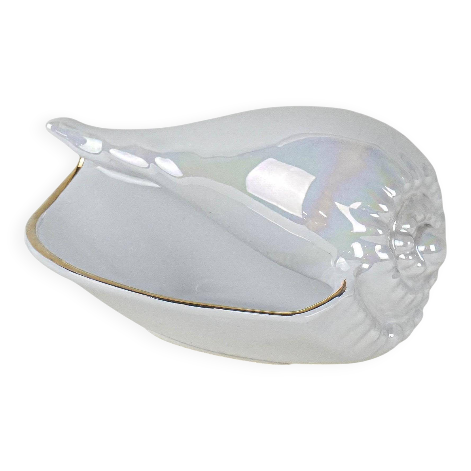 Porcelain seashell, Italian design, 1970s, production: Italy