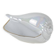 Coquillage en porcelaine, design italien, années 1970, production : Italie