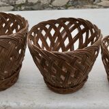 Vintage gigognes baskets