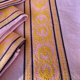 Nappe avec ses 6 serviettes