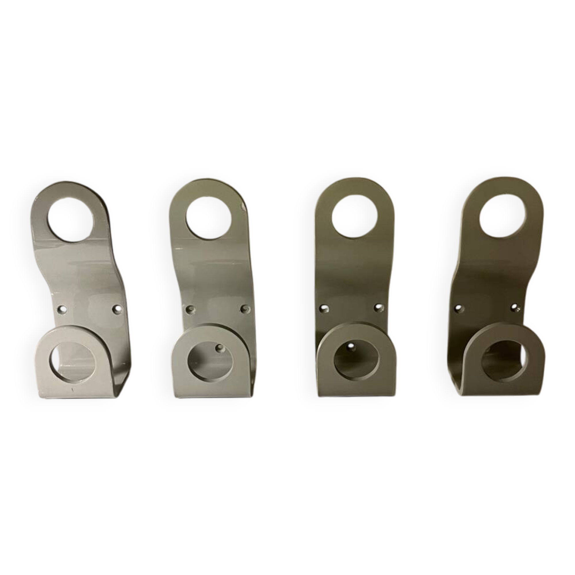 Lot de 4 patères – Étienne Fermigier – 1967 – Design français – Très b