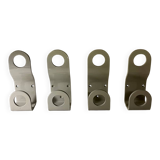 Lot de 4 patères – Étienne Fermigier – 1967 – Design français – Très b