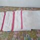 3 old mixed-breed tea towels