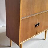 Secretary desk storage unit, 1950s-60s