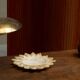Sunburst vide poche in hand-carved alabaster, 1960s