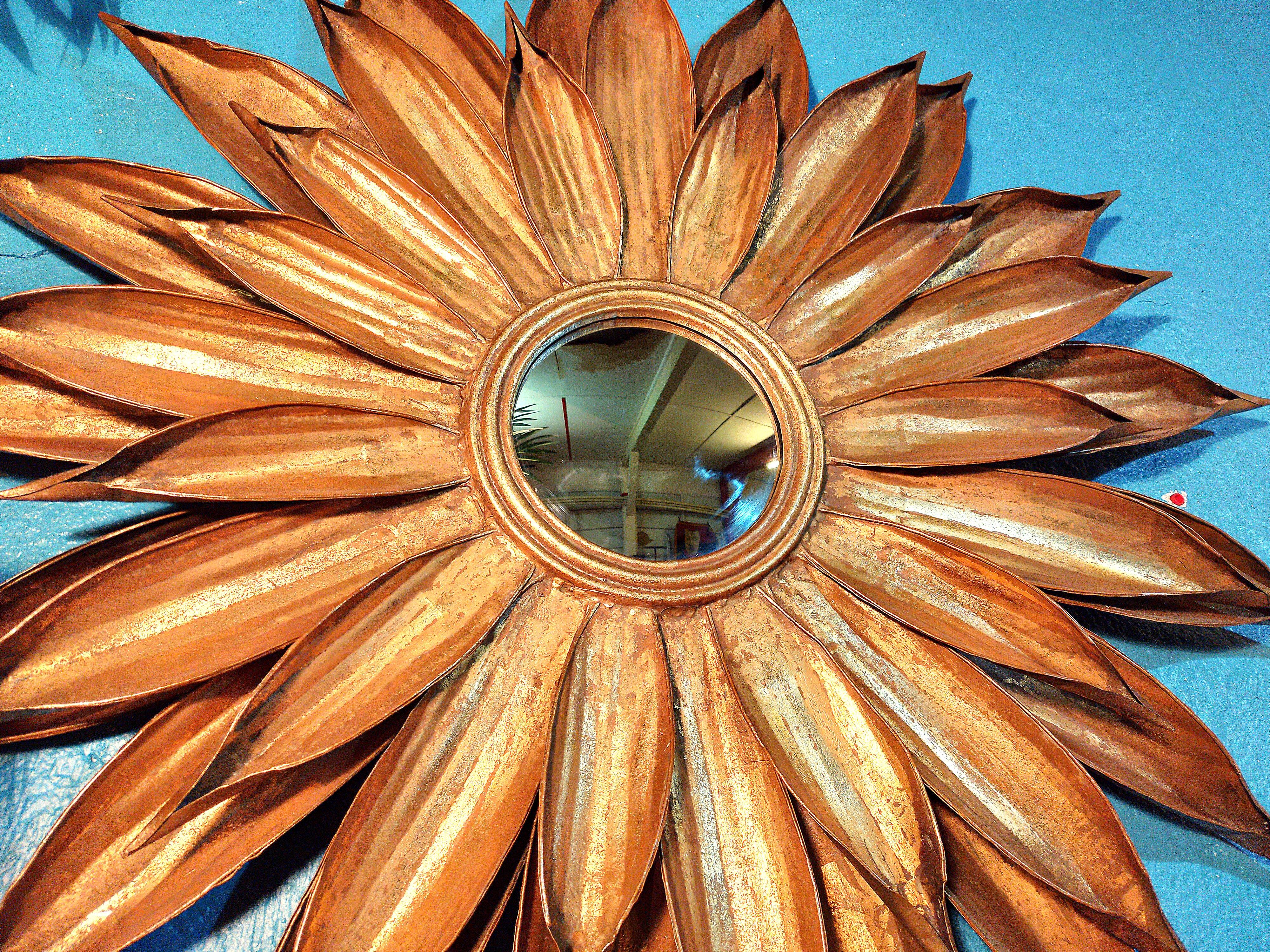 Sun wall mirror 1970s