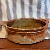 Large ceramic dish Pottery du Don Cantal
